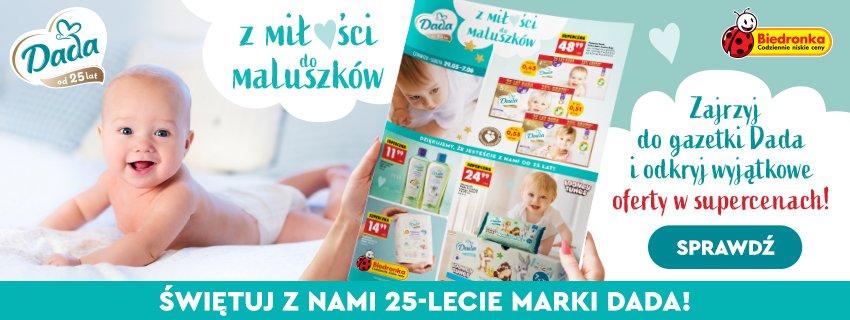 Świętuj z nami 25-lecie marci Dada!