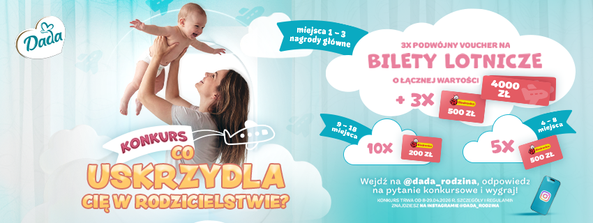 Konkurs! Co uskrzydla Cię w rodzicielstwie?